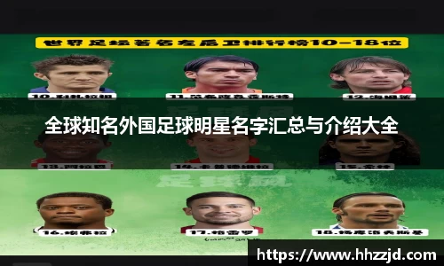 全球知名外国足球明星名字汇总与介绍大全
